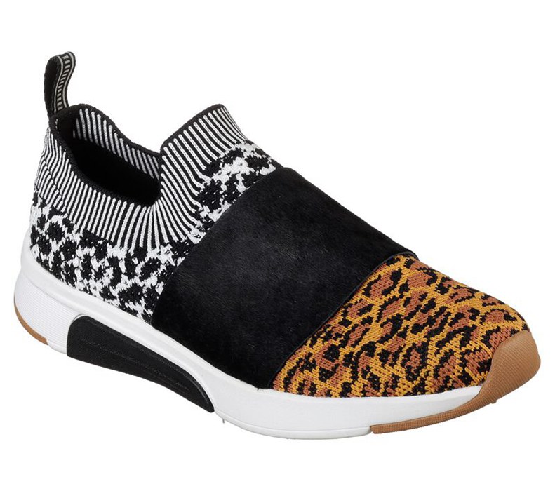 Skechers Dam Leopard Slip On - Modern Jogger - Abbe - Sverige (LKVXJ-1254)